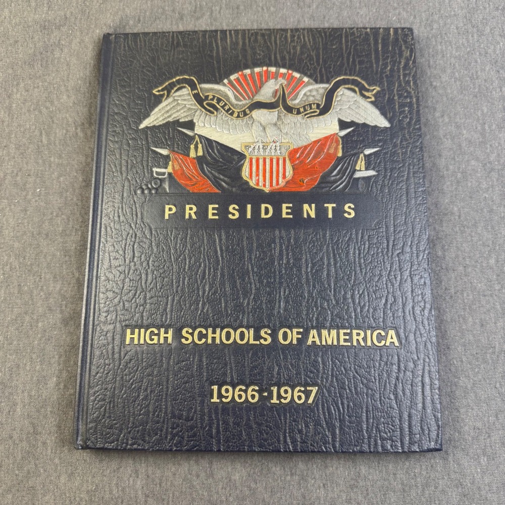 Presidents High Schools of America 1966-1967 ‎ Yearbook National Honor Society